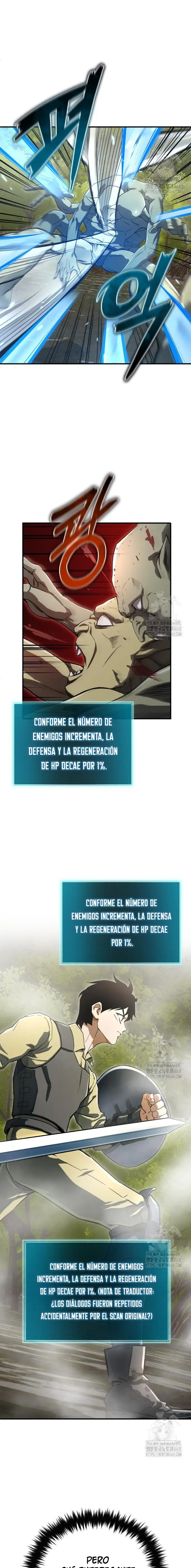 Reencarnación del demonio sangriento, la prueba del tanque. capítulo 6, página 20