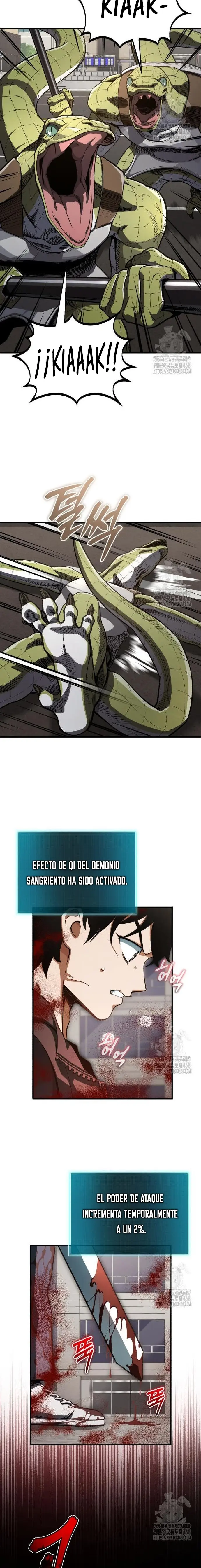 Reencarnación del demonio sangriento, la prueba del tanque. capítulo 12, página 7
