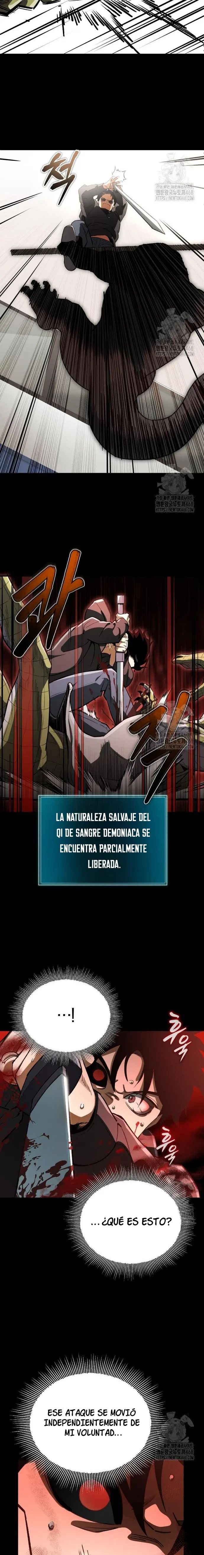 Reencarnación del demonio sangriento, la prueba del tanque. capítulo 13, página 8