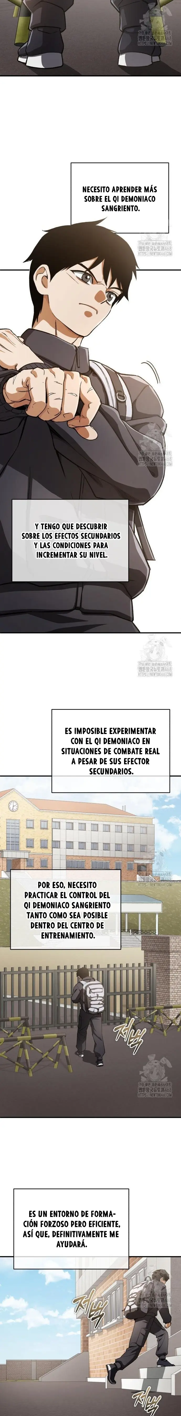 Reencarnación del demonio sangriento, la prueba del tanque. capítulo 13, página 17