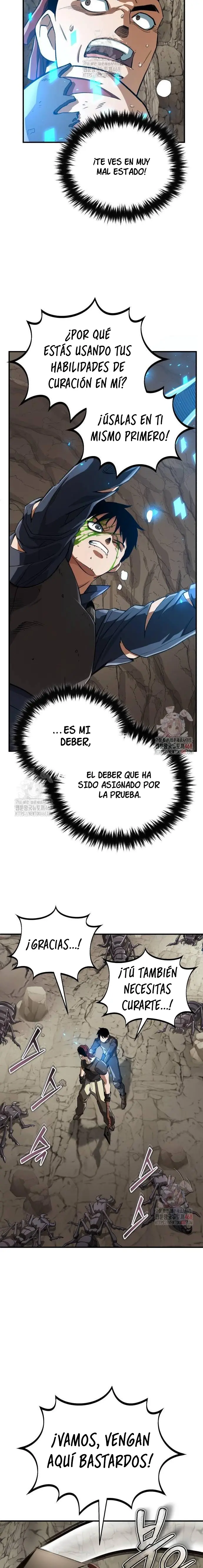 Reencarnación del demonio sangriento, la prueba del tanque. capítulo 16, página 21