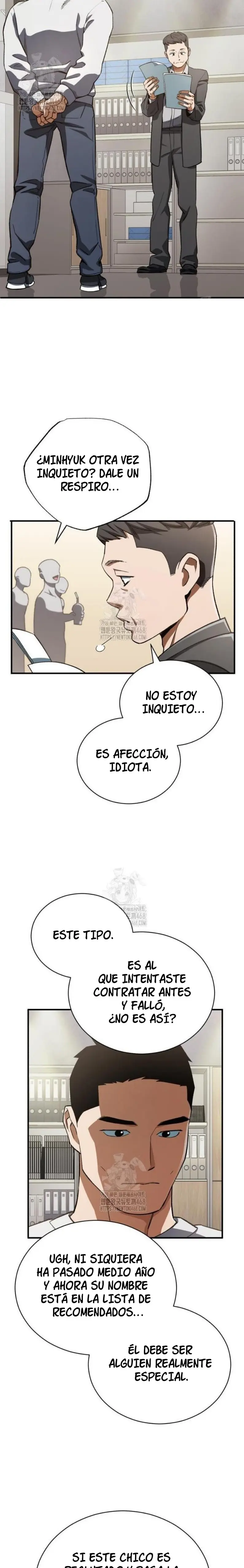 Reencarnación del demonio sangriento, la prueba del tanque. capítulo 18, página 19