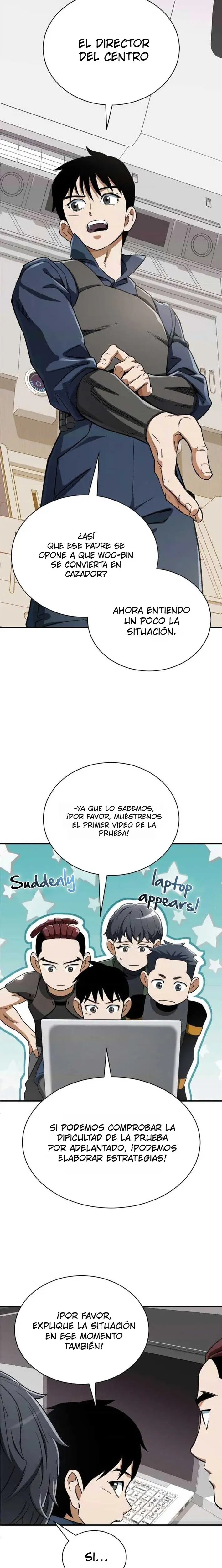 Reencarnación del demonio sangriento, la prueba del tanque. capítulo 26, página 19