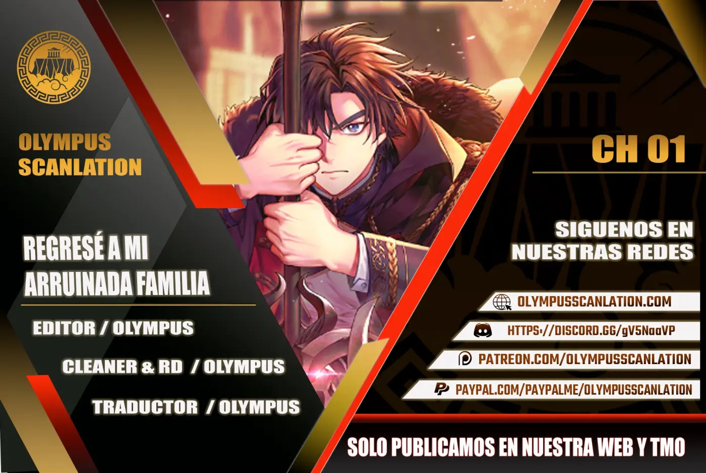 Regresé a mi arruinada familia capítulo 1, página 1