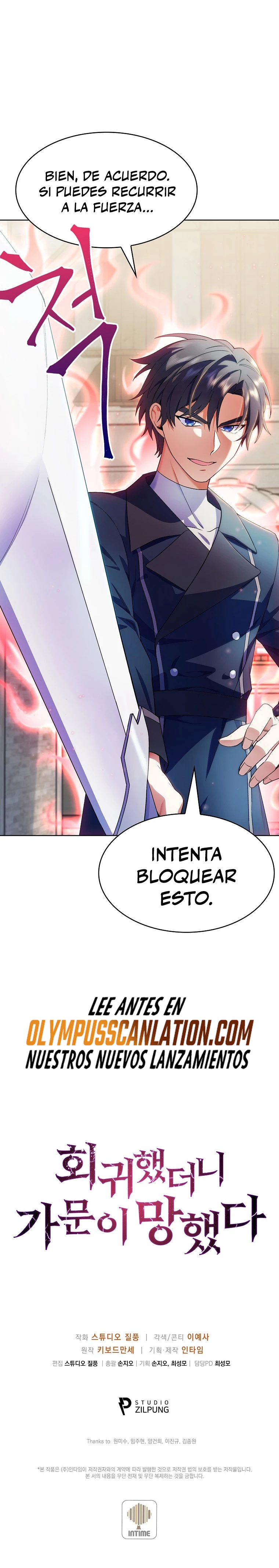 Regresé a mi arruinada familia capítulo 11, página 38