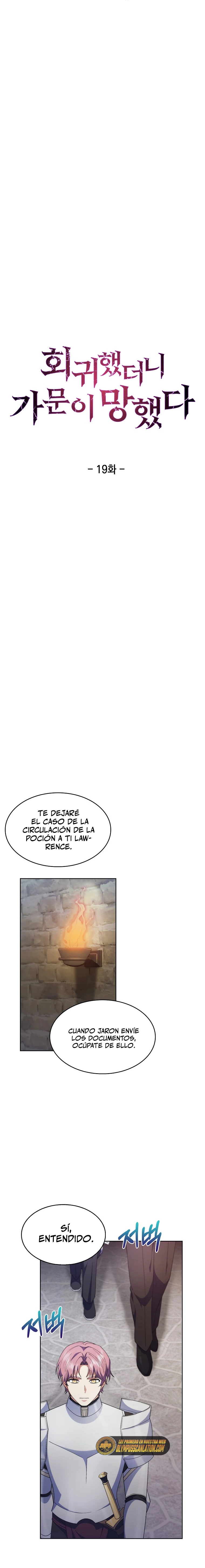 Regresé a mi arruinada familia capítulo 19, página 8