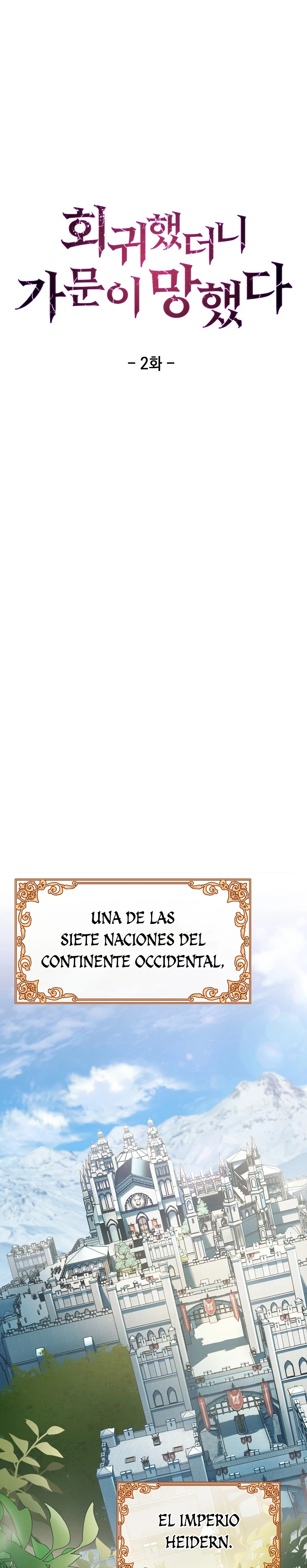Regresé a mi arruinada familia capítulo 2, página 3