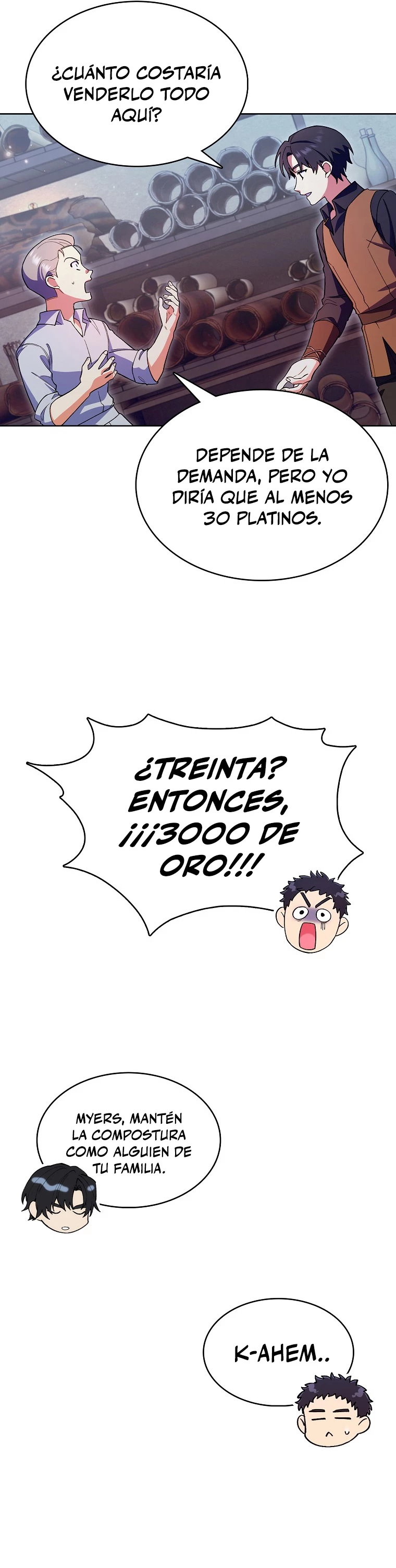 Regresé a mi arruinada familia capítulo 8, página 35