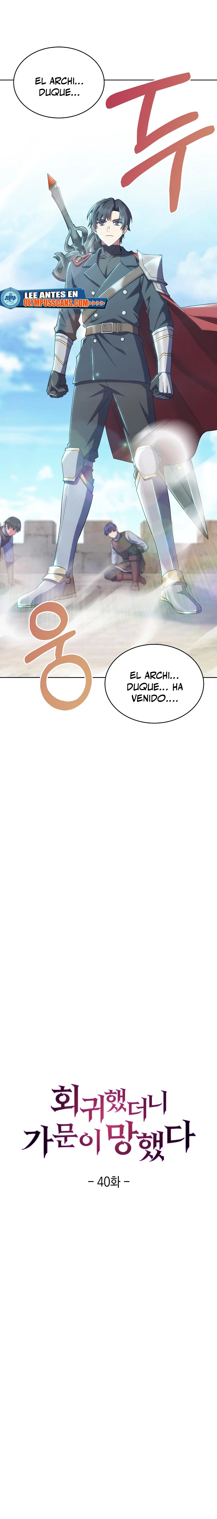 Regresé a mi arruinada familia capítulo 40, página 10