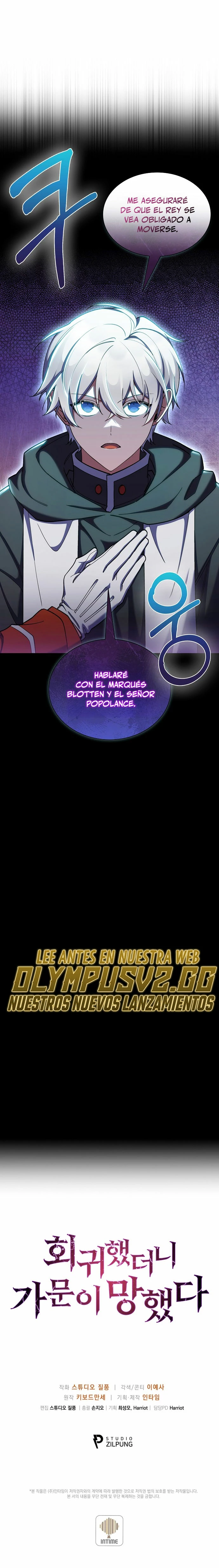 Regresé a mi arruinada familia capítulo 55, página 36