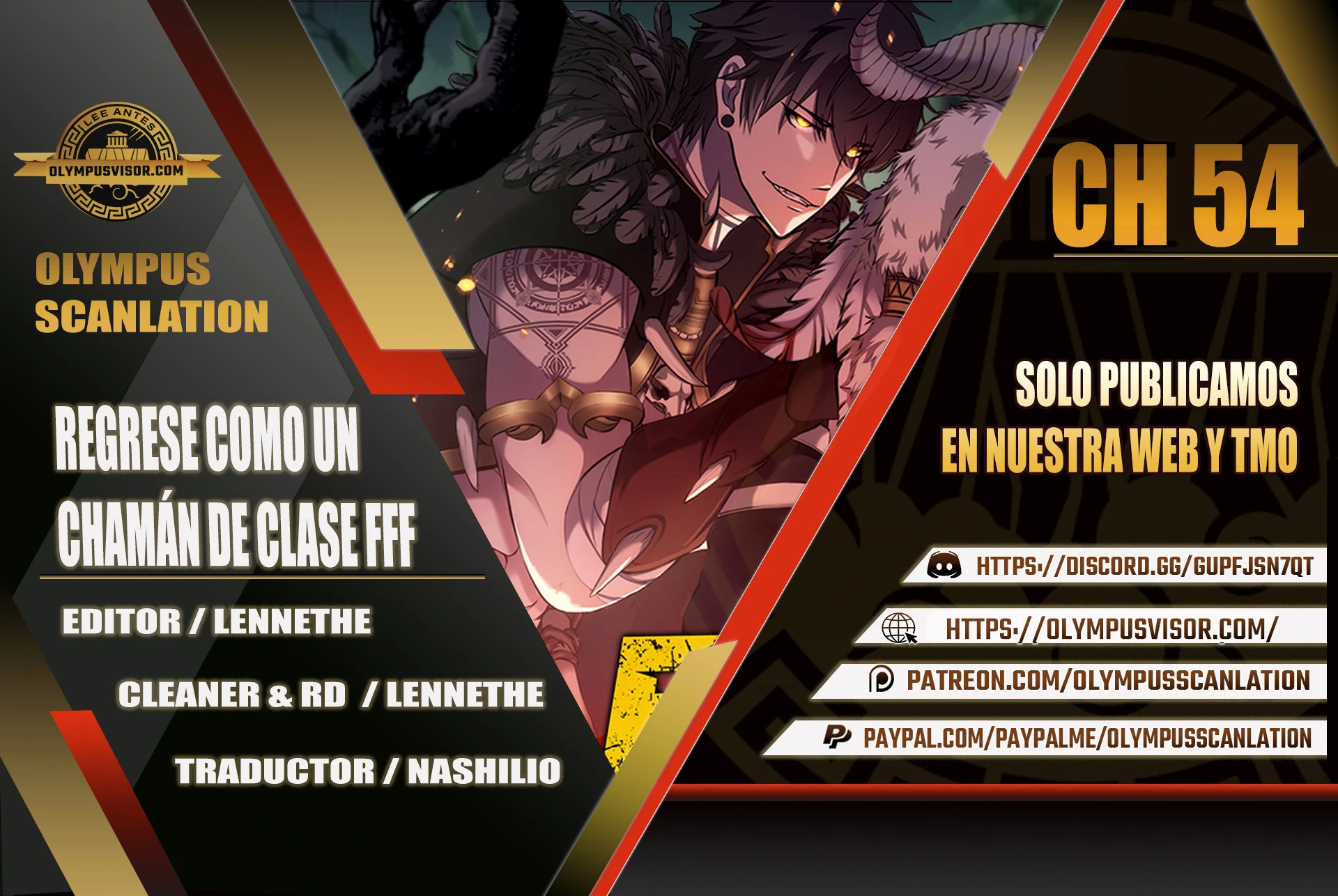 Regrese como un chamán de clase FFF capítulo 54, página 1