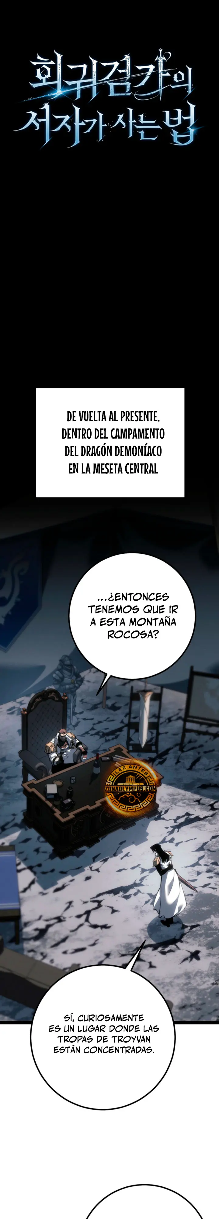 Regresión del bastardo del clan de la espada capítulo 78, página 10