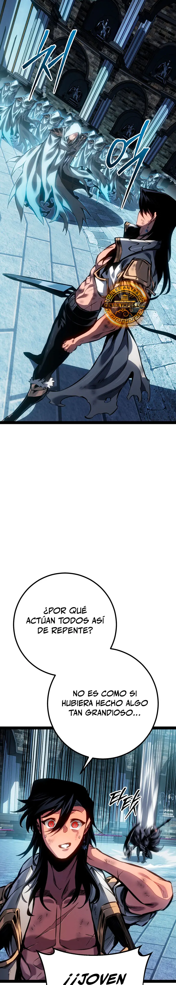 Regresión del bastardo del clan de la espada capítulo 100, página 34