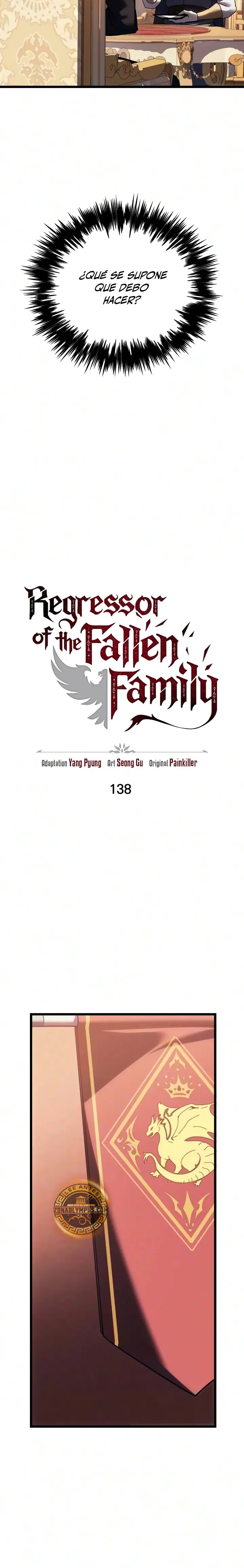 Regresor de la familia caída capítulo 138, página 6