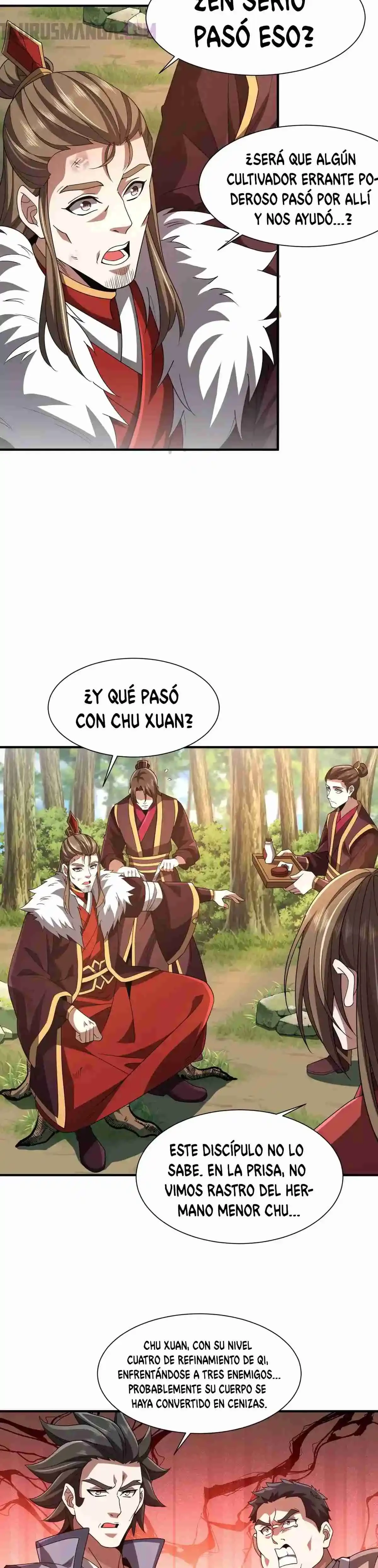 Renacido como Cultivador Demoníaco: Me hago mas fuerte matando zombies capítulo 5, página 14