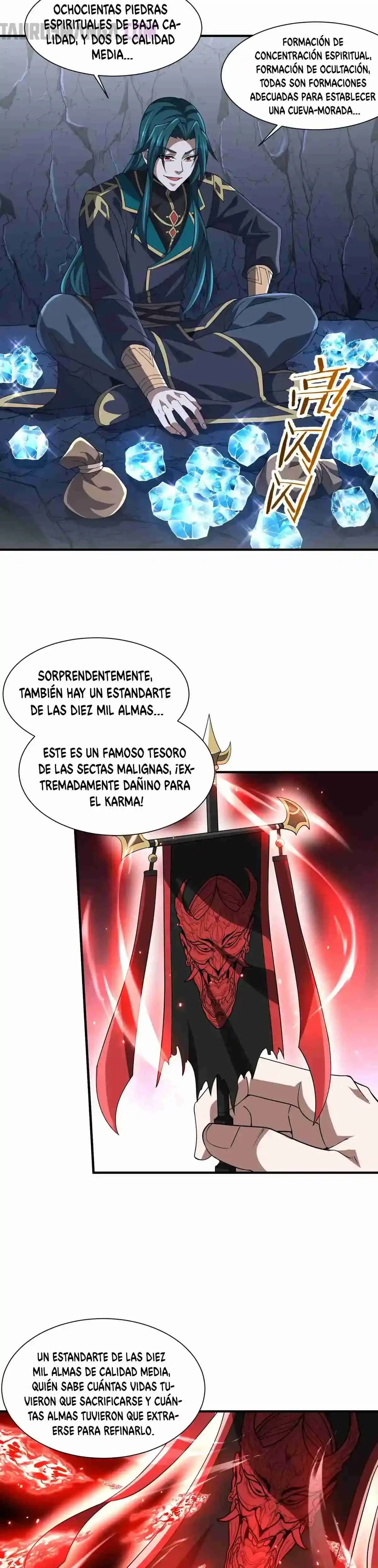 Renacido como Cultivador Demoníaco: Me hago mas fuerte matando zombies capítulo 5, página 17
