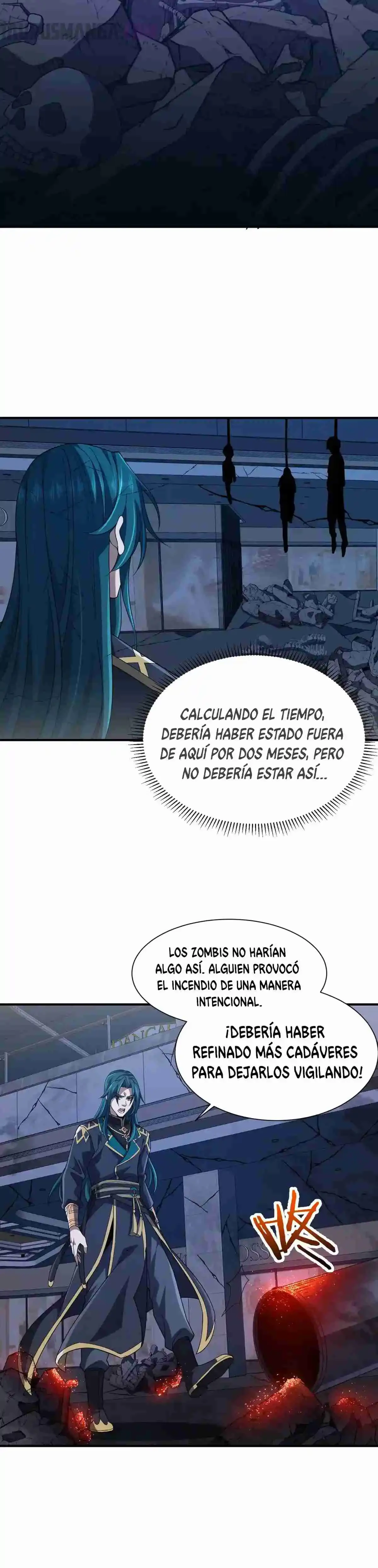 Renacido como Cultivador Demoníaco: Me hago mas fuerte matando zombies capítulo 5, página 20