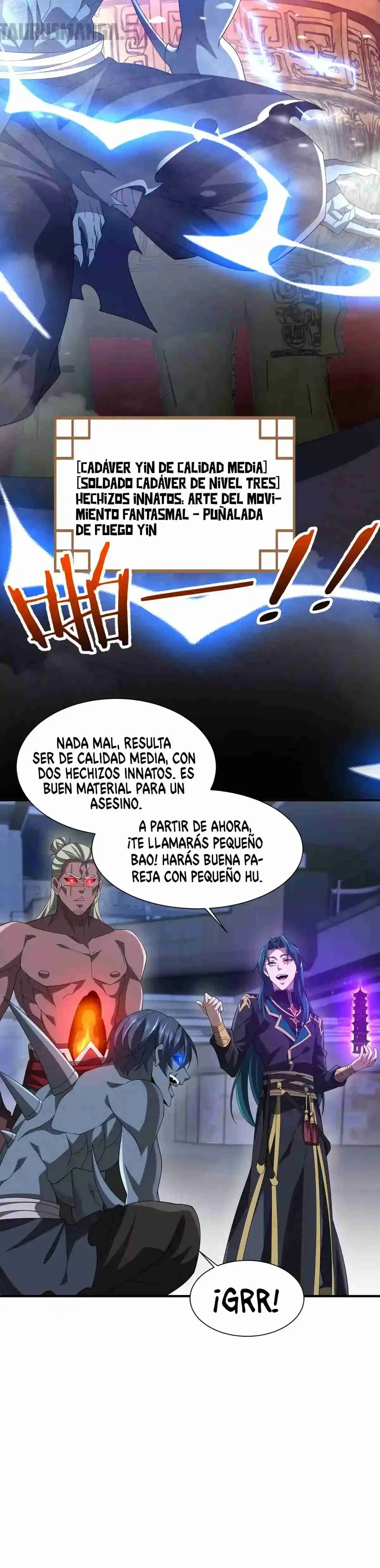 Renacido como Cultivador Demoníaco: Me hago mas fuerte matando zombies capítulo 6, página 10