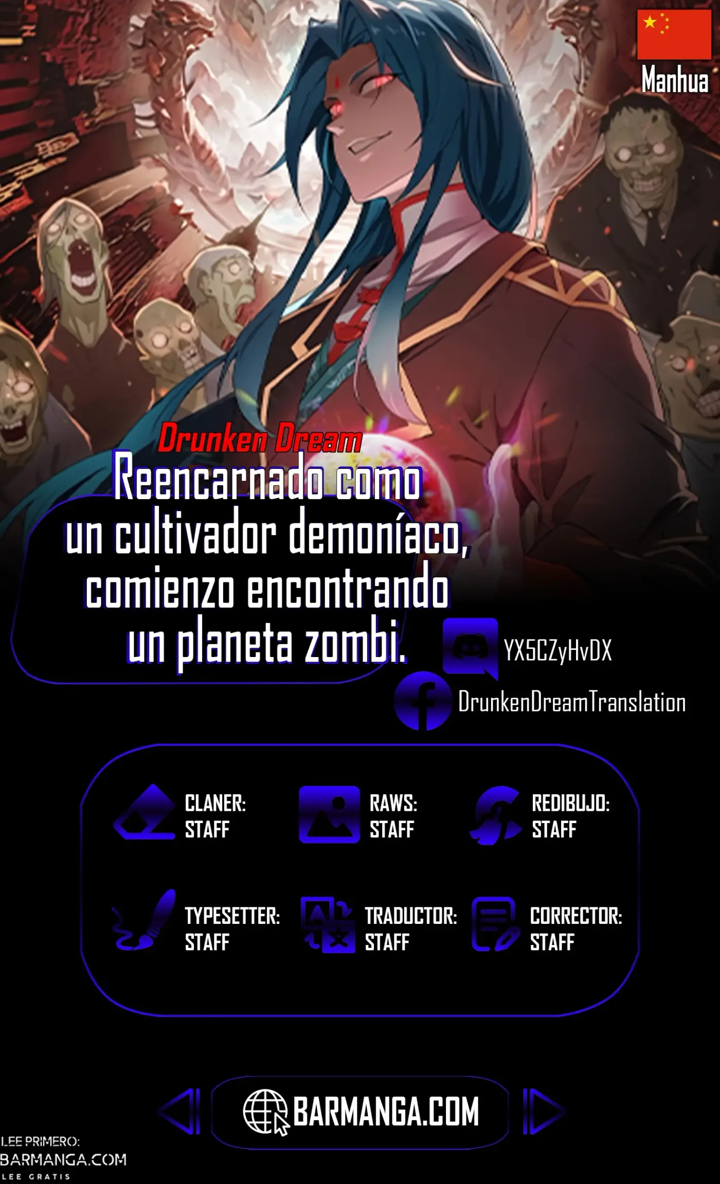 Renacido como Cultivador Demoníaco: Me hago mas fuerte matando zombies capítulo 8, página 1