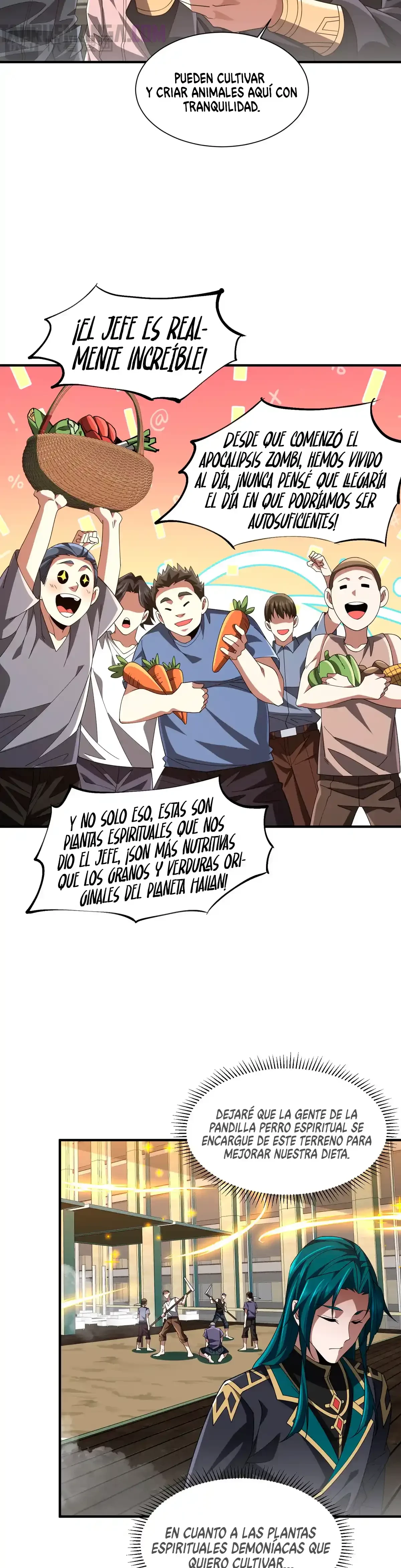 Renacido como Cultivador Demoníaco: Me hago mas fuerte matando zombies capítulo 10, página 27