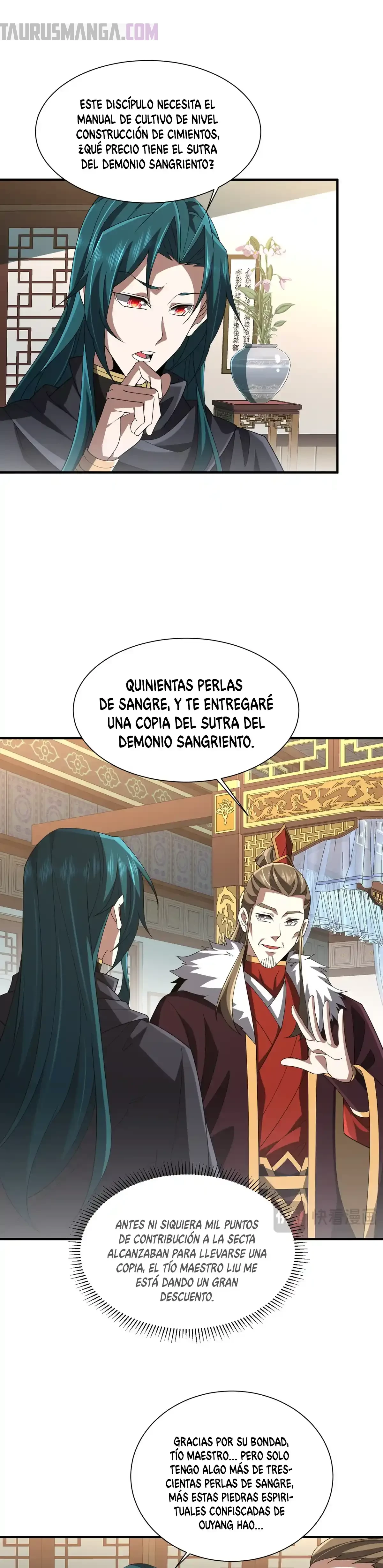 Renacido como Cultivador Demoníaco: Me hago mas fuerte matando zombies capítulo 12, página 9