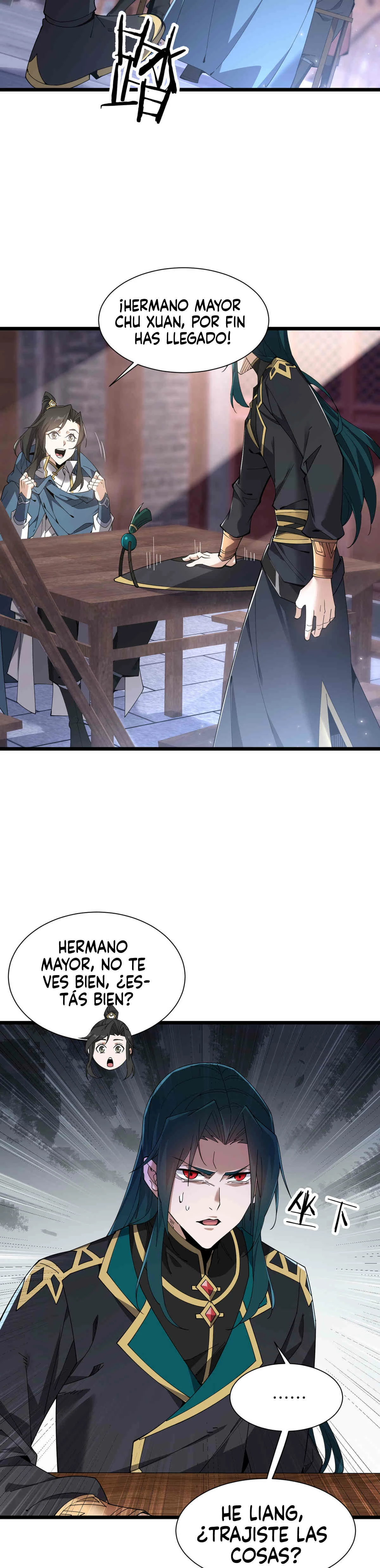 Renacido como Cultivador Demoníaco: Me hago mas fuerte matando zombies capítulo 1, página 9
