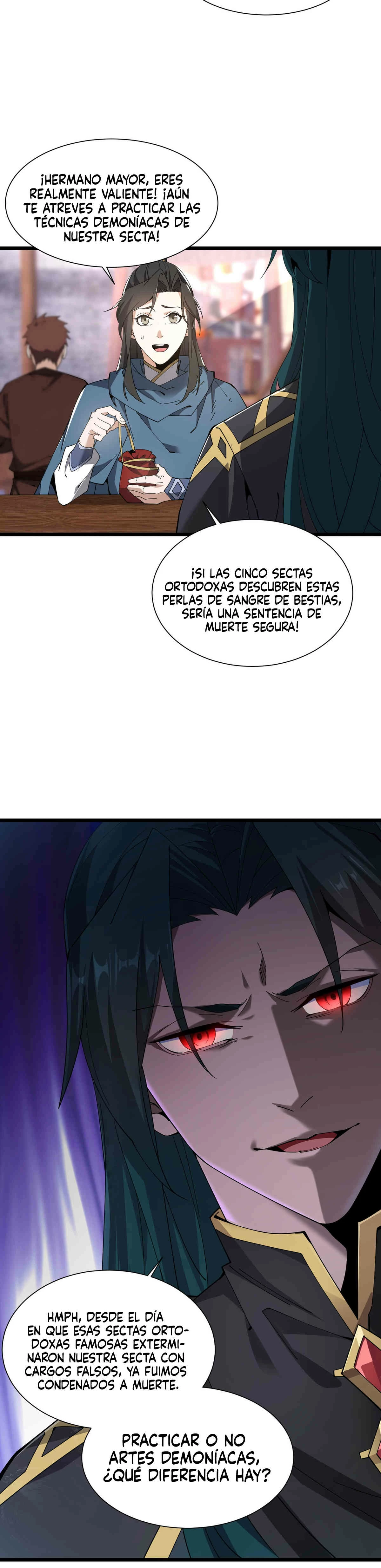 Renacido como Cultivador Demoníaco: Me hago mas fuerte matando zombies capítulo 1, página 10