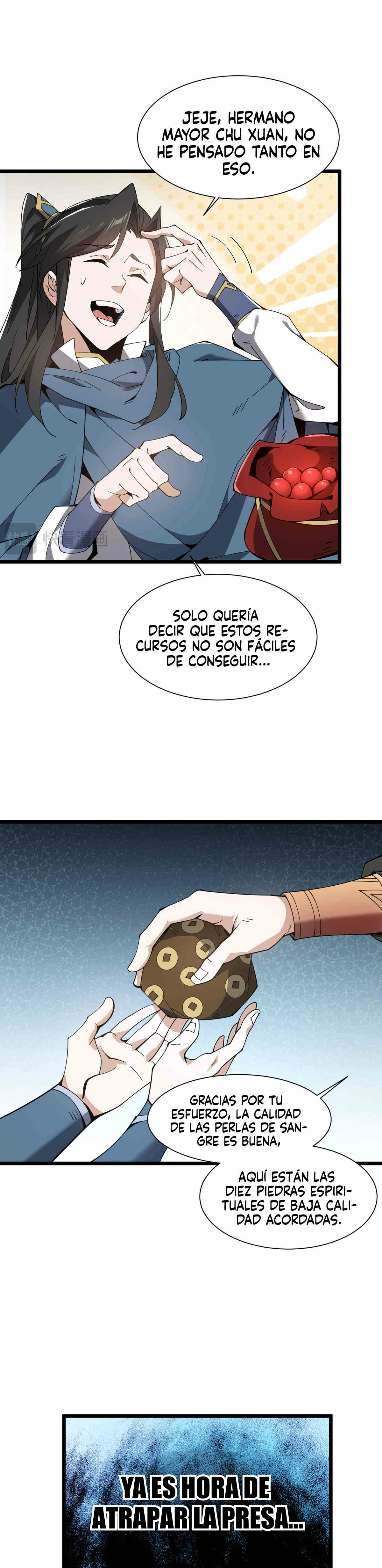 Renacido como Cultivador Demoníaco: Me hago mas fuerte matando zombies capítulo 1, página 11