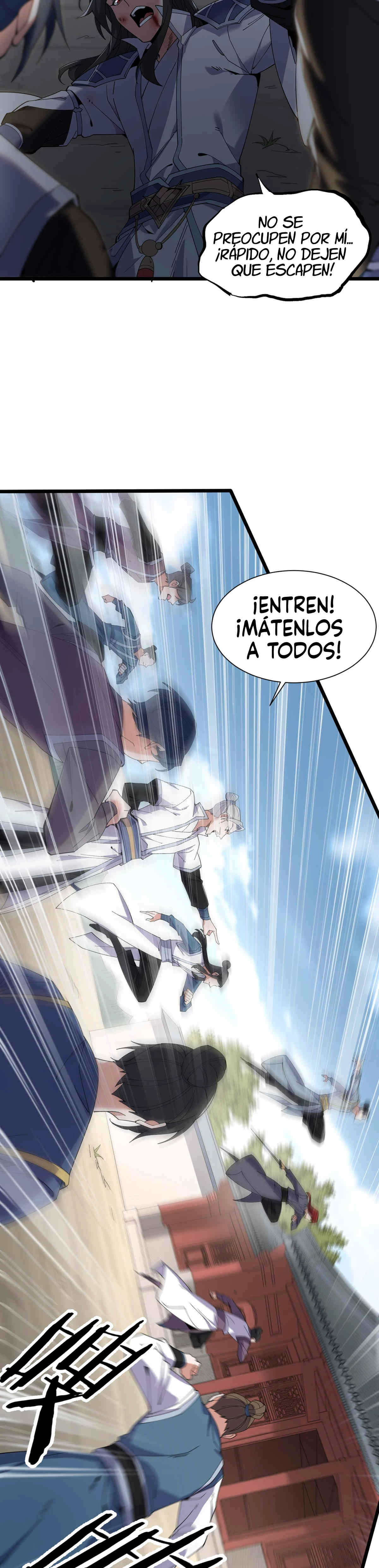 Renacido como Cultivador Demoníaco: Me hago mas fuerte matando zombies capítulo 1, página 21