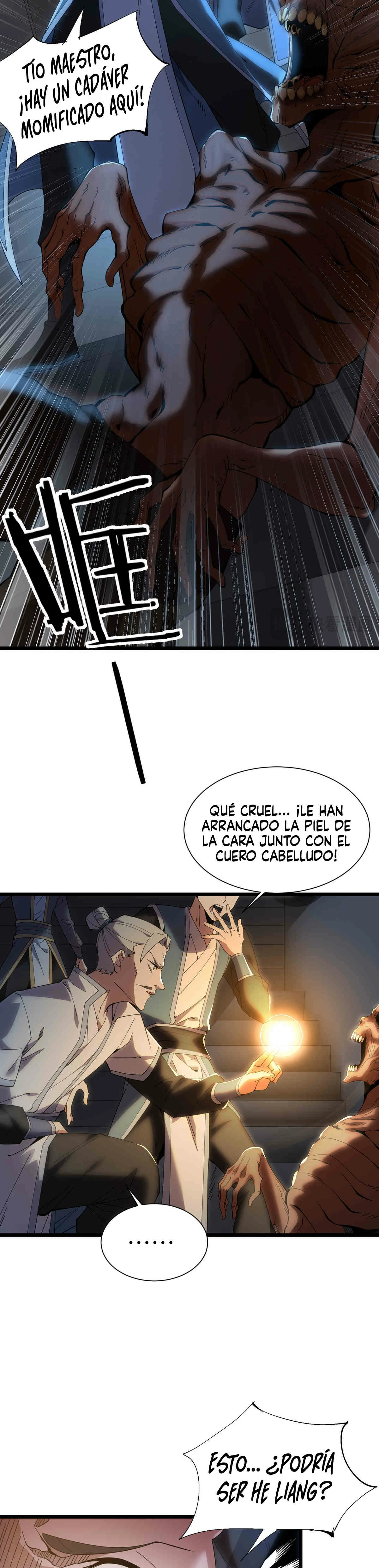 Renacido como Cultivador Demoníaco: Me hago mas fuerte matando zombies capítulo 1, página 23
