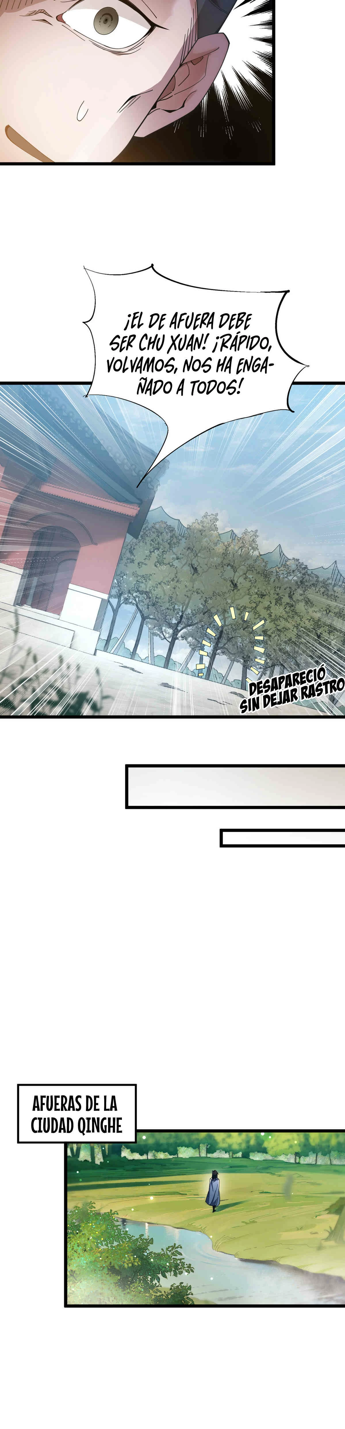 Renacido como Cultivador Demoníaco: Me hago mas fuerte matando zombies capítulo 1, página 24