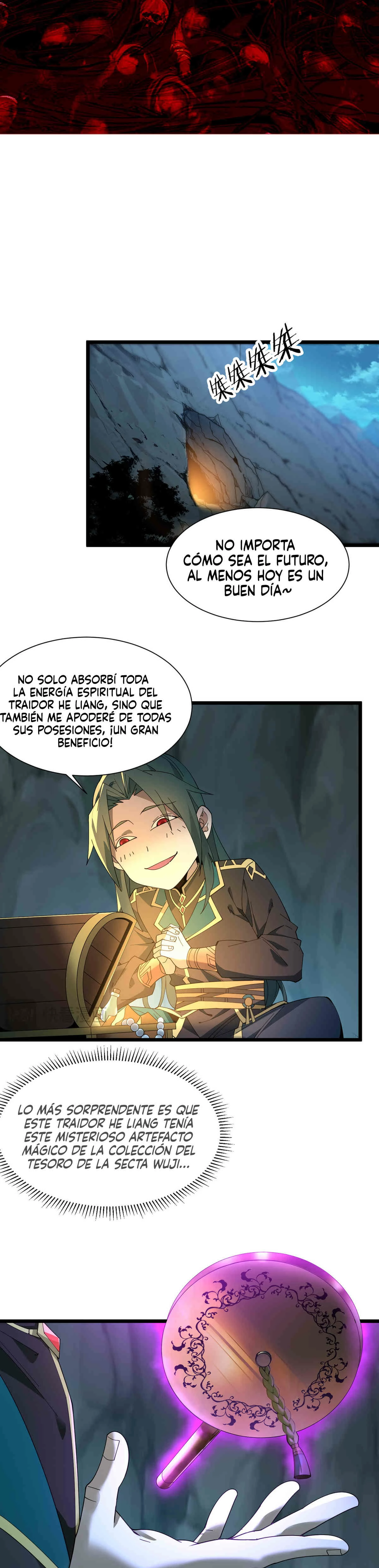 Renacido como Cultivador Demoníaco: Me hago mas fuerte matando zombies capítulo 1, página 28