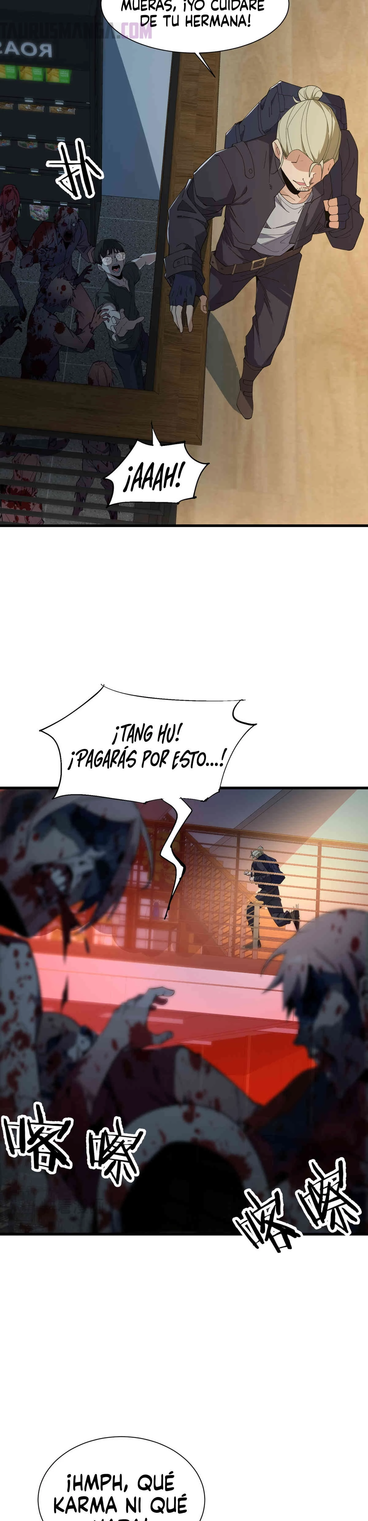 Renacido como Cultivador Demoníaco: Me hago mas fuerte matando zombies capítulo 2, página 7
