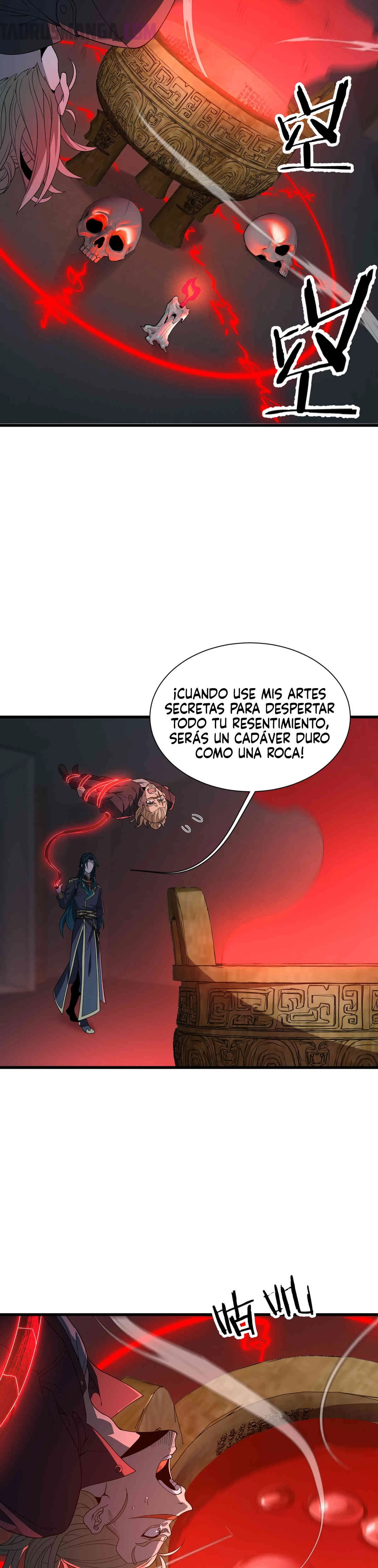 Renacido como Cultivador Demoníaco: Me hago mas fuerte matando zombies capítulo 2, página 16