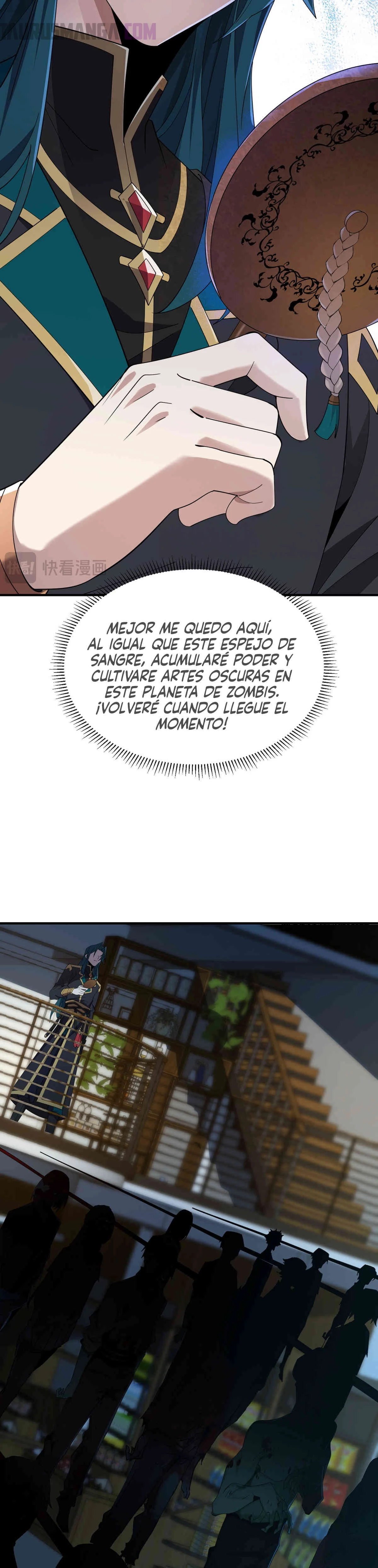 Renacido como Cultivador Demoníaco: Me hago mas fuerte matando zombies capítulo 2, página 29