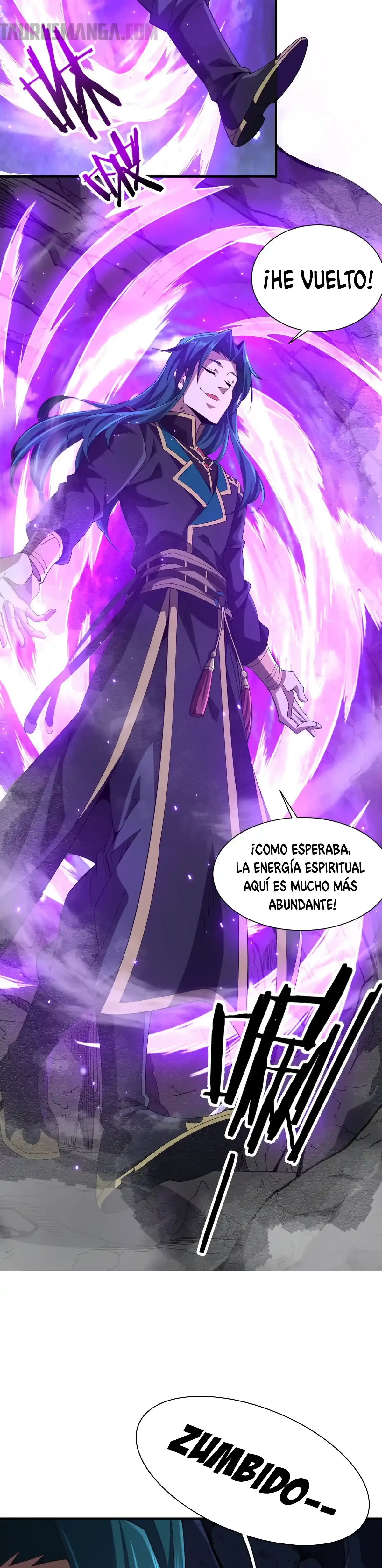Renacido como Cultivador Demoníaco: Me hago mas fuerte matando zombies capítulo 3, página 11