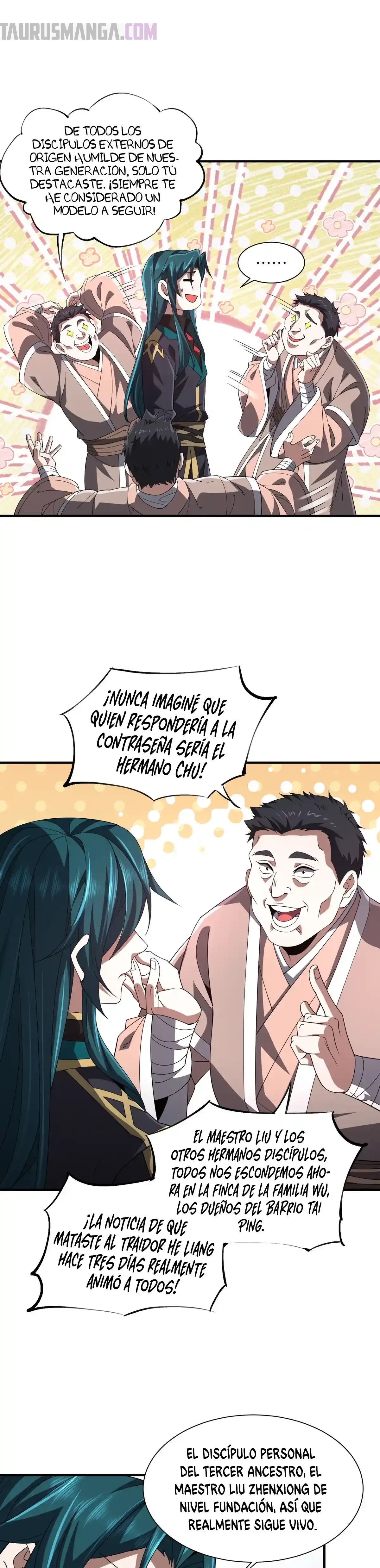 Renacido como Cultivador Demoníaco: Me hago mas fuerte matando zombies capítulo 3, página 31