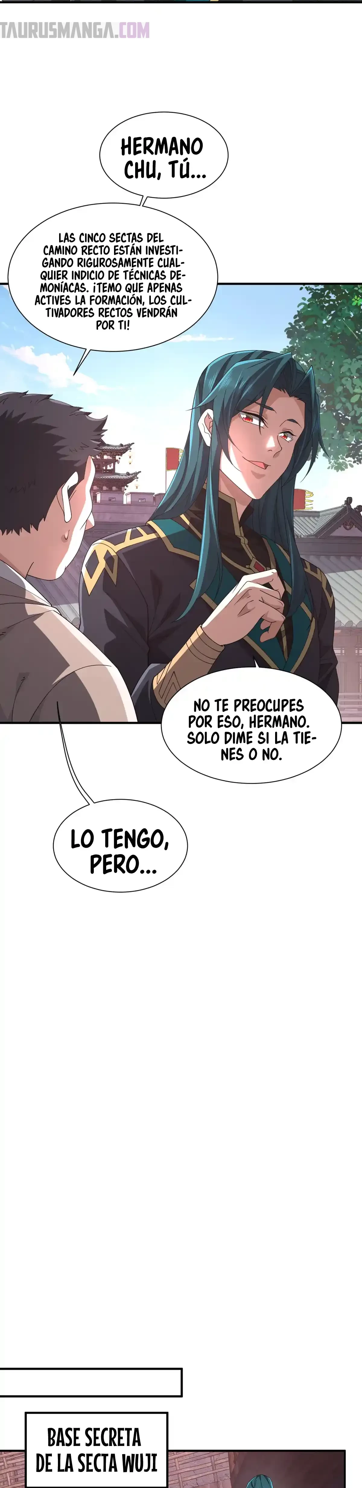 Renacido como Cultivador Demoníaco: Me hago mas fuerte matando zombies capítulo 4, página 3