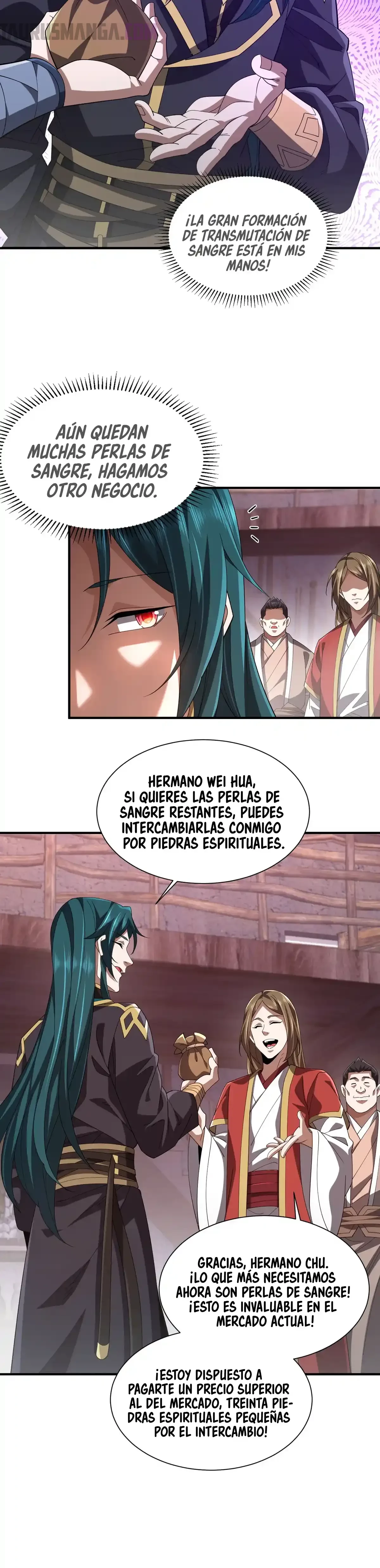 Renacido como Cultivador Demoníaco: Me hago mas fuerte matando zombies capítulo 4, página 13