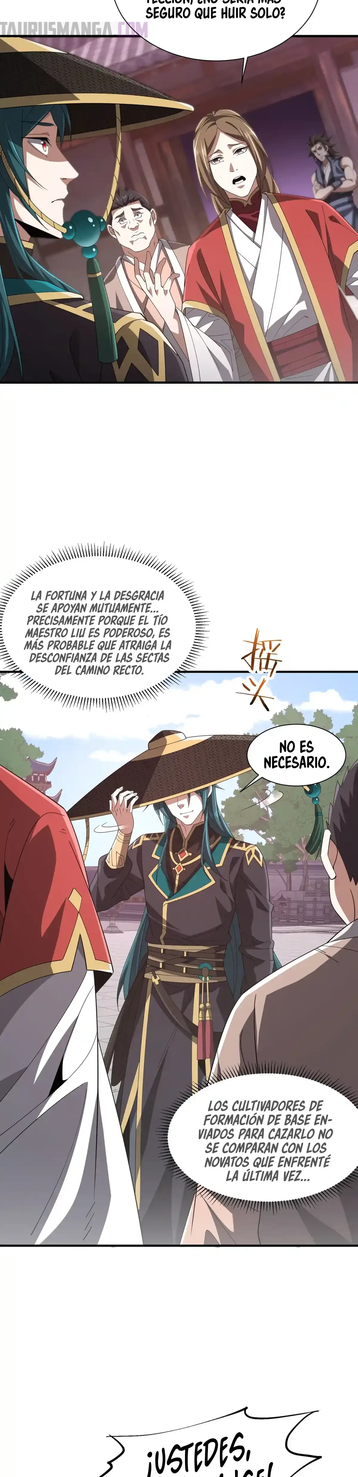 Renacido como Cultivador Demoníaco: Me hago mas fuerte matando zombies capítulo 4, página 15