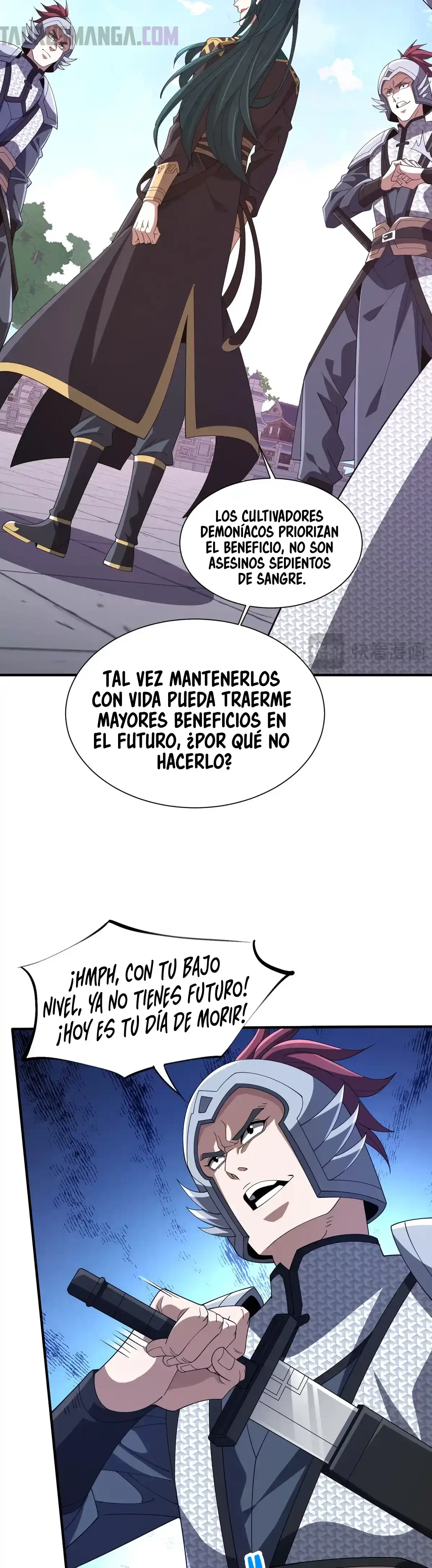 Renacido como Cultivador Demoníaco: Me hago mas fuerte matando zombies capítulo 4, página 22