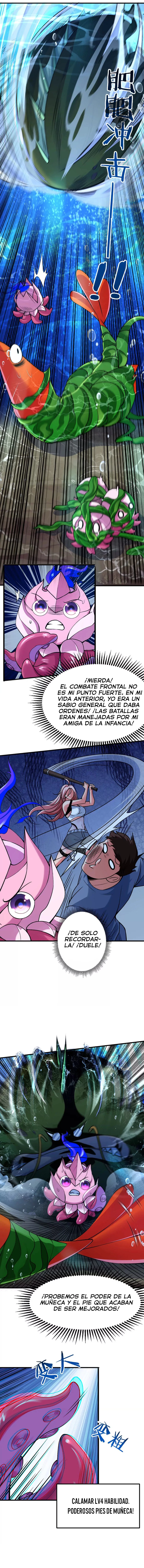 ¡Renacido Como Un Calamar! capítulo 5, página 2