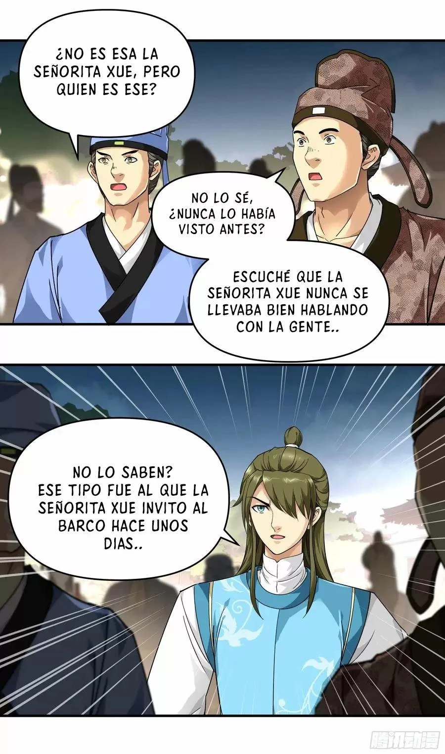 Renacimiento del Gran Dios capítulo 55, página 28