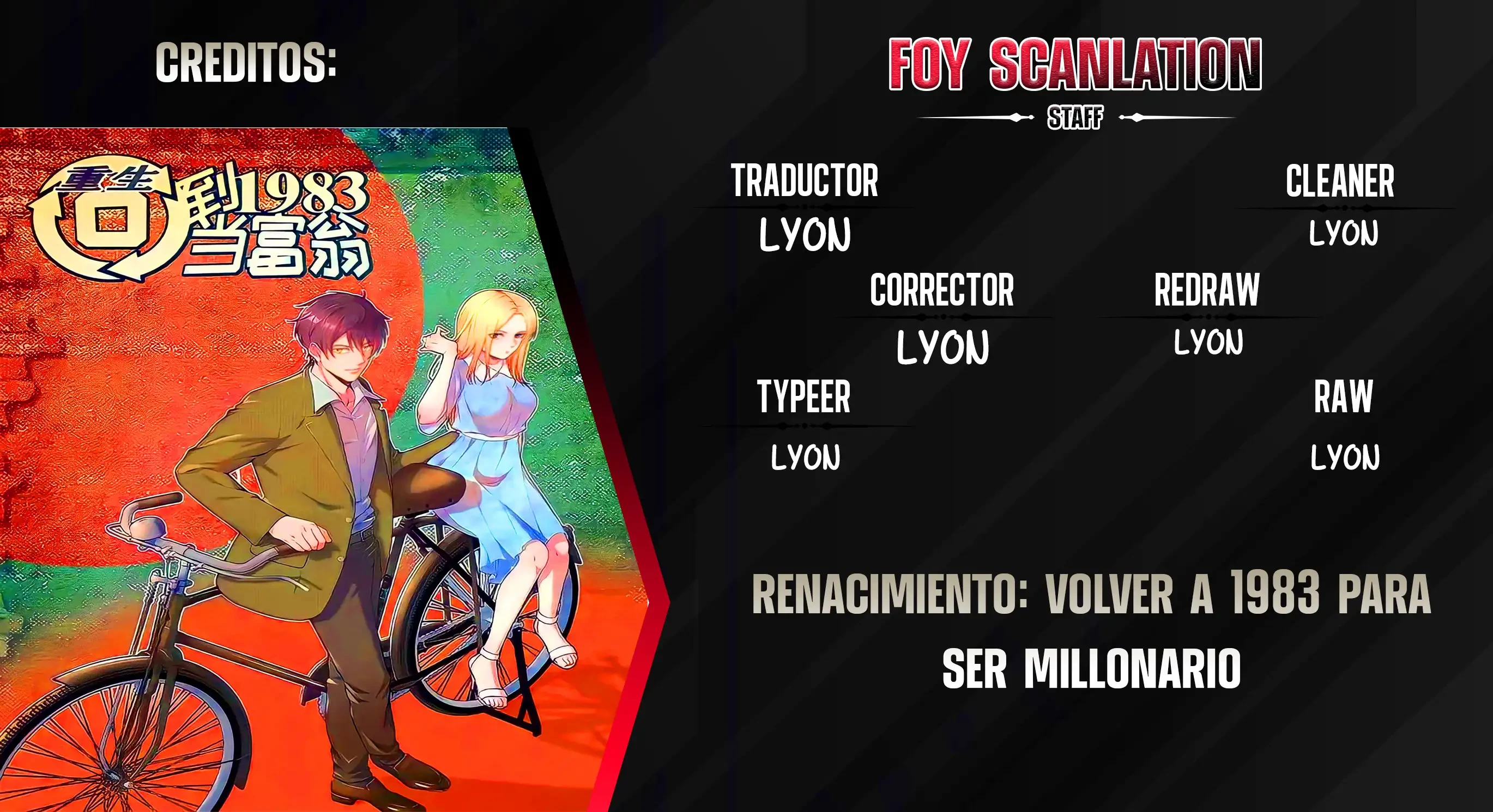 Renacimiento: volver a 1983 para ser millonario capítulo 109, página 1