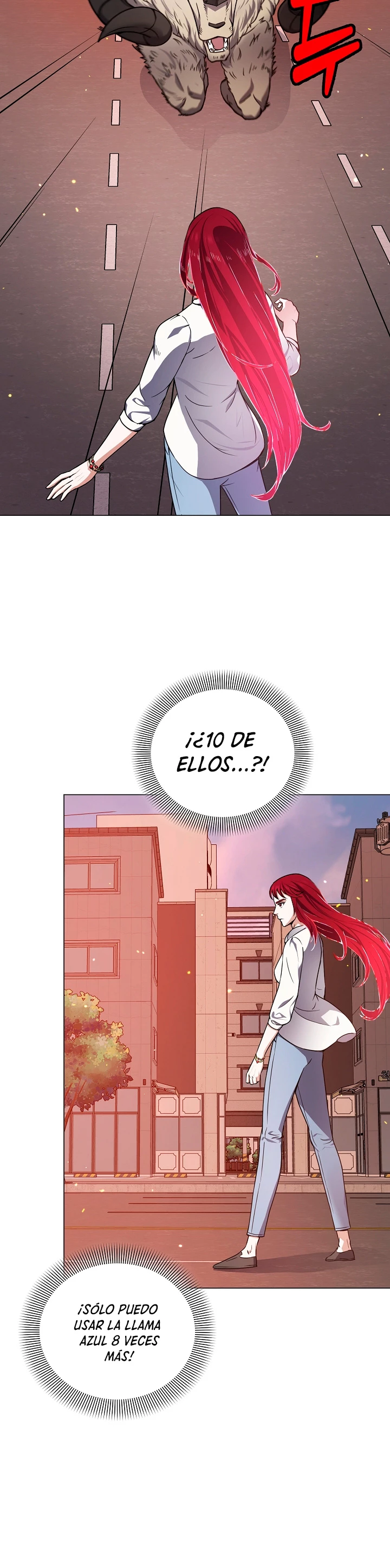 Restaurante callejero de un héroe retornado. capítulo 13, página 8