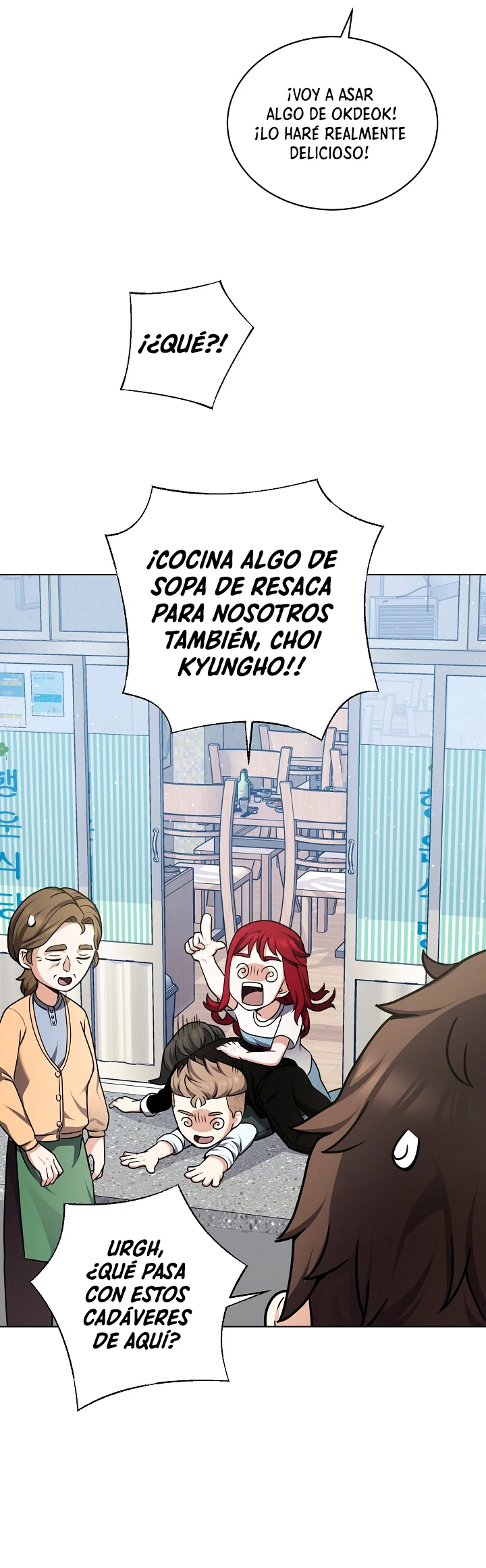 Restaurante callejero de un héroe retornado. capítulo 16, página 40