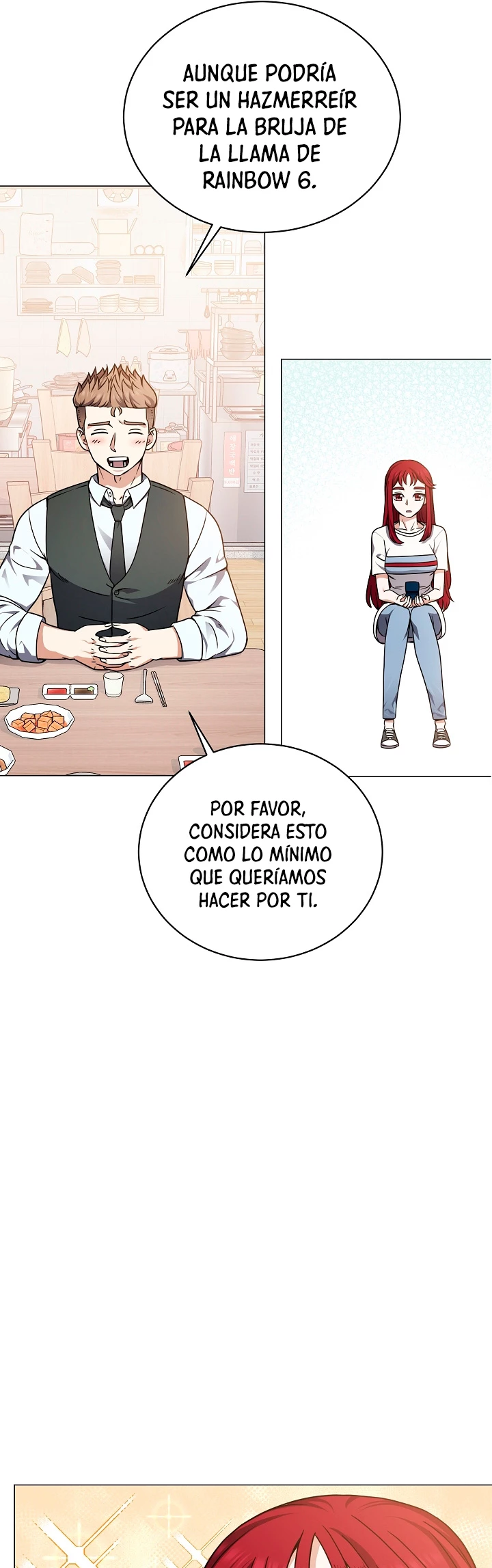 Restaurante callejero de un héroe retornado. capítulo 17, página 21