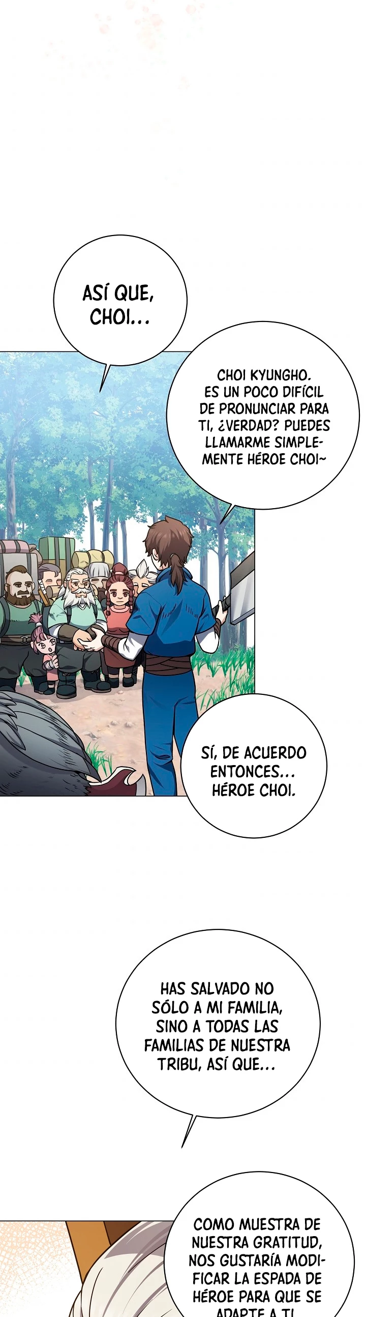 Restaurante callejero de un héroe retornado. capítulo 18, página 36