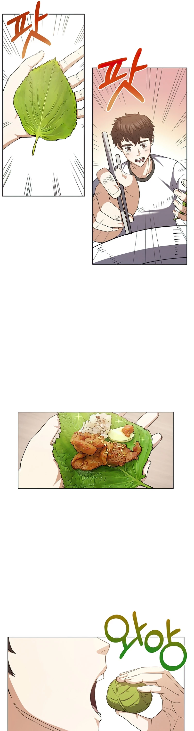 Restaurante callejero de un héroe retornado. capítulo 2, página 39