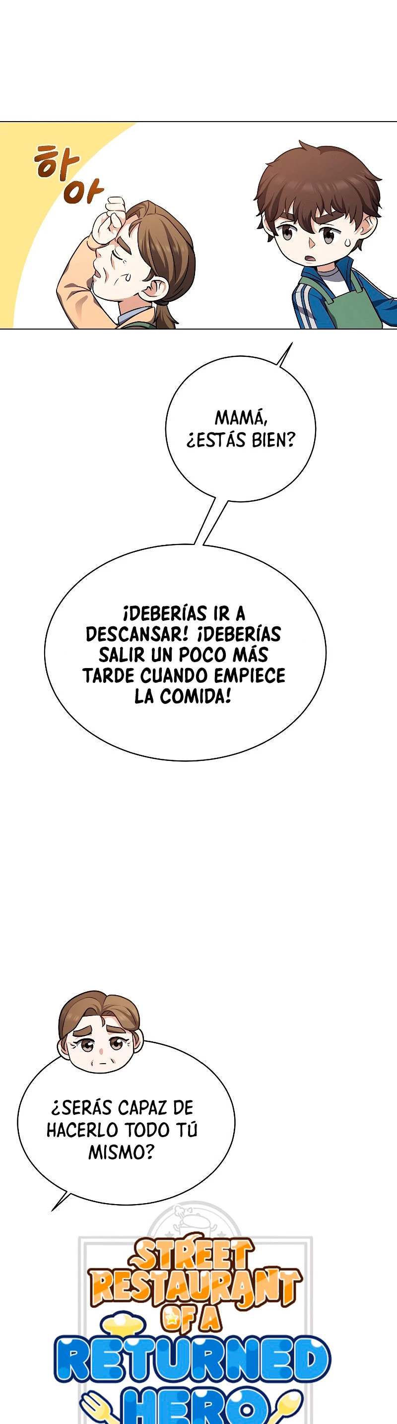 Restaurante callejero de un héroe retornado. capítulo 22, página 5